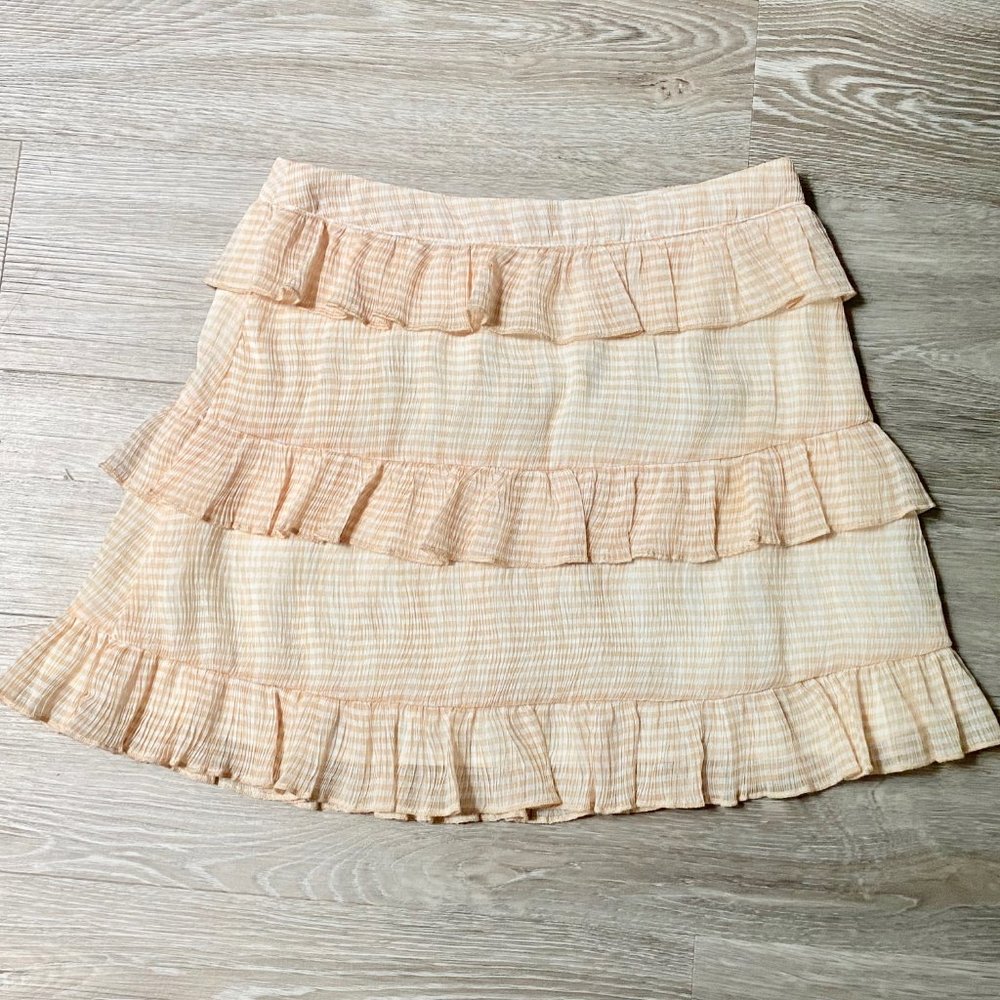 (5) Sadie & Sage Mini Crinkled Boho Fairy Cottage Ruffled Tiered Lined S…